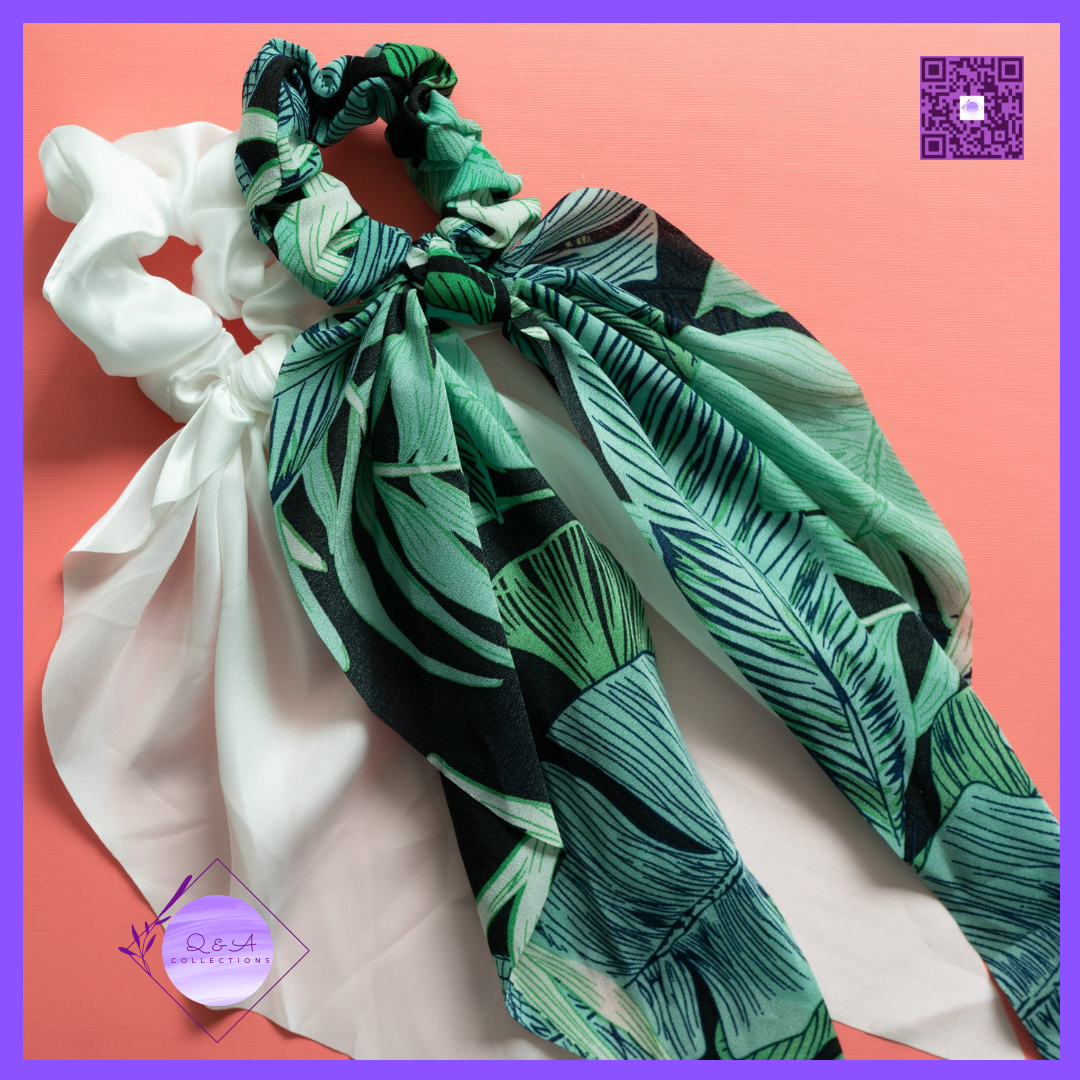 Palm Hair Scarf Set