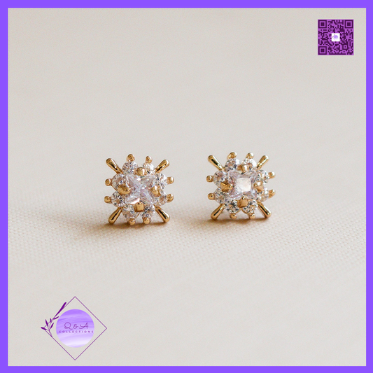 Crystal Burst Post Studs