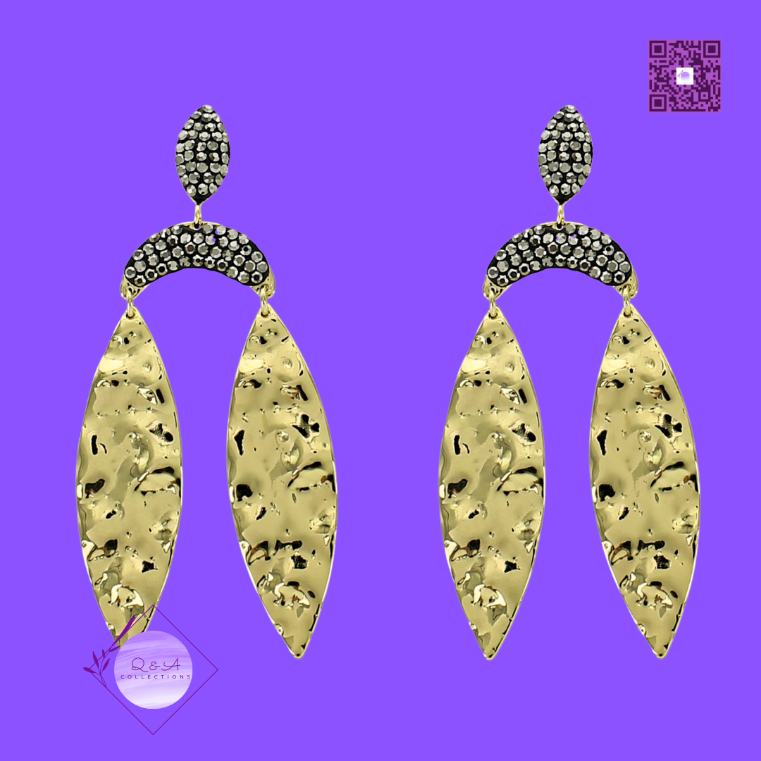 Luxe Marquis Drop Earrings