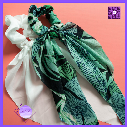 Palm Hair Scarf Set