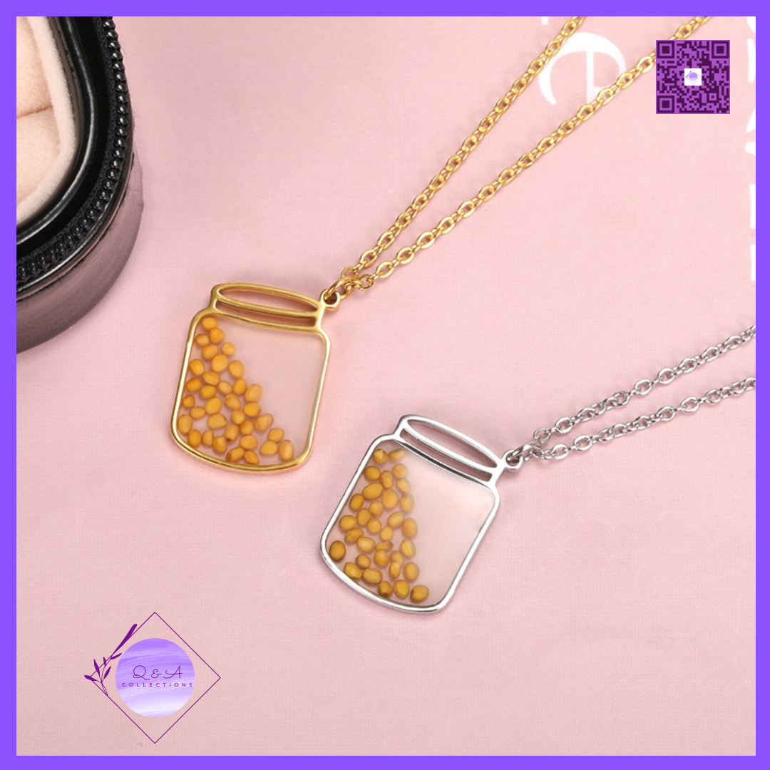 Real Mustard Seed Necklaces